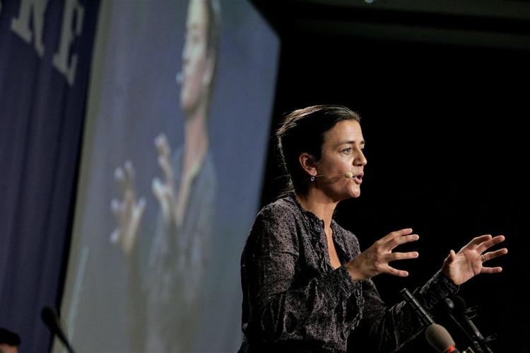 Den radikale leder, Margrethe Vestager, beskyldes i en kronik af partifællen Simon Emil Ammitzbøll for at have kuppet partiet under valgkampen. Arkivfoto. 