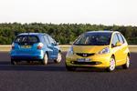 FORNYET. Honda Jazz vil være helt ny i det danske gadebillede, når den kommer i november. Første generation fra 2001 blev aldrig solgt herhjemme. 