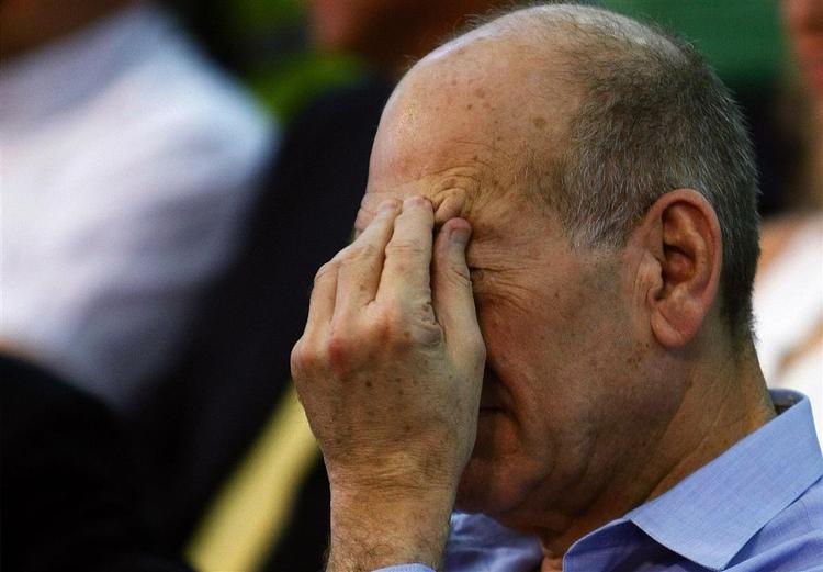 Ehud Olmert fik knap 2½ år som premierminister i Israel. 