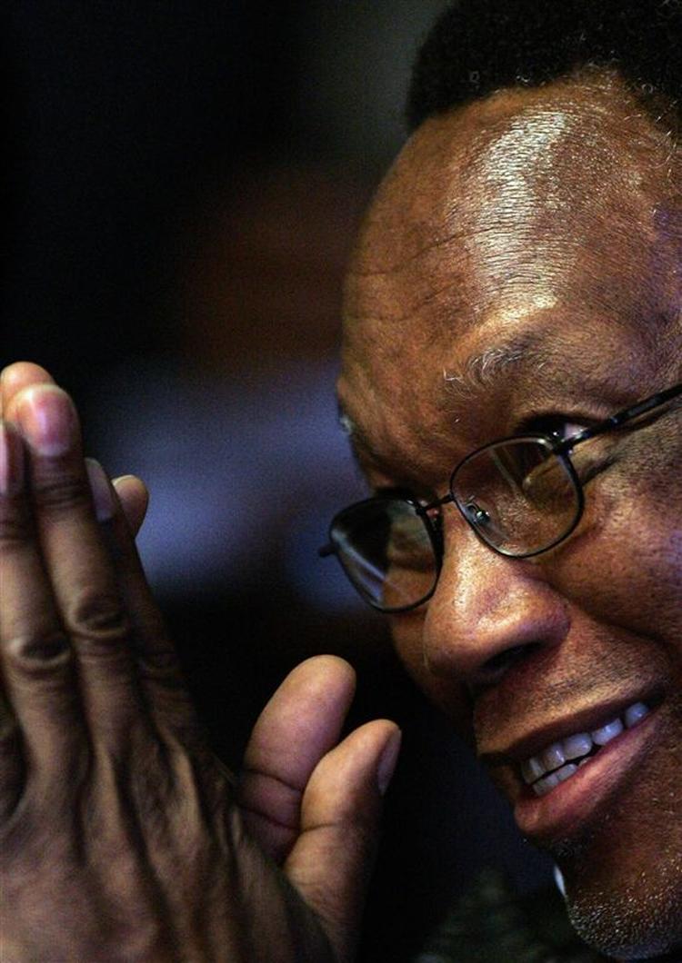 Kgalema Motlanthe, South Africa's new, interim president. 