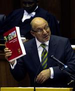Finansminister i Sydafrika, Trevor Manuel, har valgt at trække sig sammen med 10 andre ministre. Arkivfoto. 
