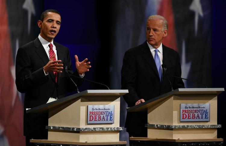 Obama beder nu Biden om at holde mund efter et utal af forvirrende udtalelser, som er direkte i strid med Obamas politik. (Arkivfoto) 