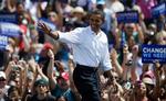 Barack Obamas valgturne var onsdag kommet til Dunedin i Florida. 