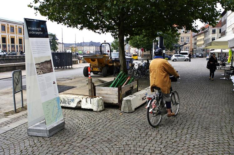 I følge planerne skal en af de 17 kommende stationer i Cityringen placeres på Gammel Strand. 