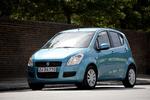 Suzuki Splash har meget til fælles med Swift-modellen, men er højere og opleves deror som mere rummelig. 