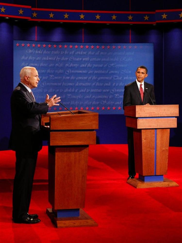 De to kandidater til præsidentposten, John McCain og Barack Obama, klarede sig begge udmærket i tv-duellen, vurderer USA-ekspert. 