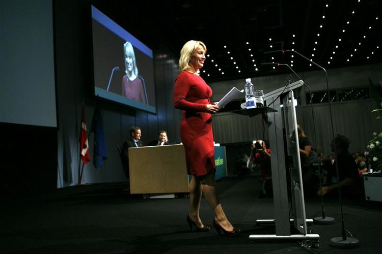Lene Espersen har holdt sin første politiske tale som formand for de konservative. 