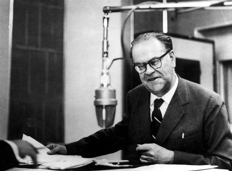 Tage Erlander, svensk statsminister fra 1946-69. Fotoet er taget i 1961. 
