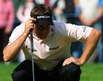 Lee Westwood måtte gve fortabt, da han efter to gange par lavede en bogey på det tredje omspilshul i British Masters. 
