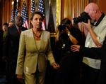 Nancy Pelosi og resten af resten af USA's politikere bør vise statsmandskab, siger EU. Arkivfoto. 