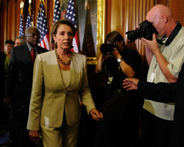 Nancy Pelosi og resten af resten af USA's politikere bør vise statsmandskab, siger EU. Arkivfoto. 