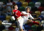 Nicklas Bendtner spillede senest på U21-landsholdet under EM-slutrunden i Portugal i 2006. Arkivfoto. 