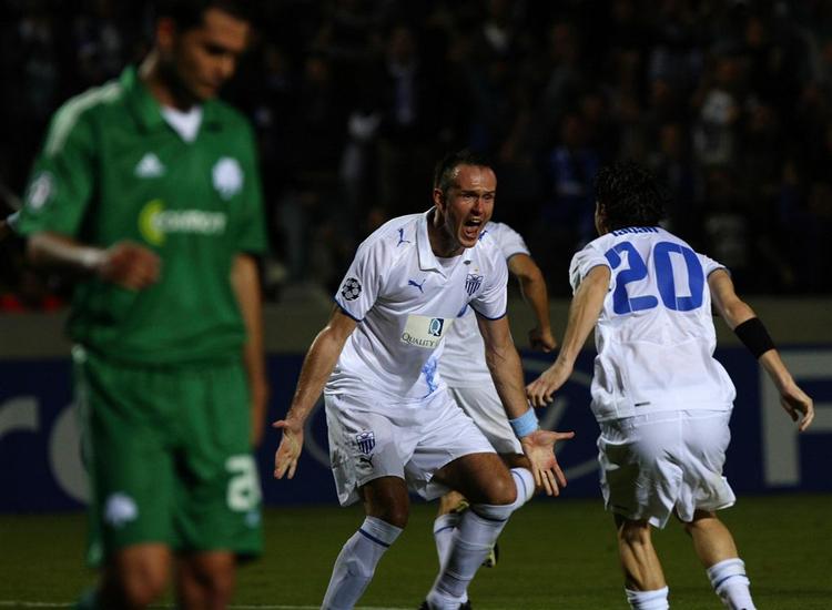 Jubel på Cypern. Anorthosis Famagusta har fået en formidabel start på Champions League. 