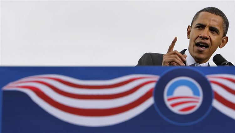 Hvis amerikanerne bare vælger Barack Obama som præsident, kommer de aldrig mere til at betale for finansverdenens grådighed. Mener Obama selv. 