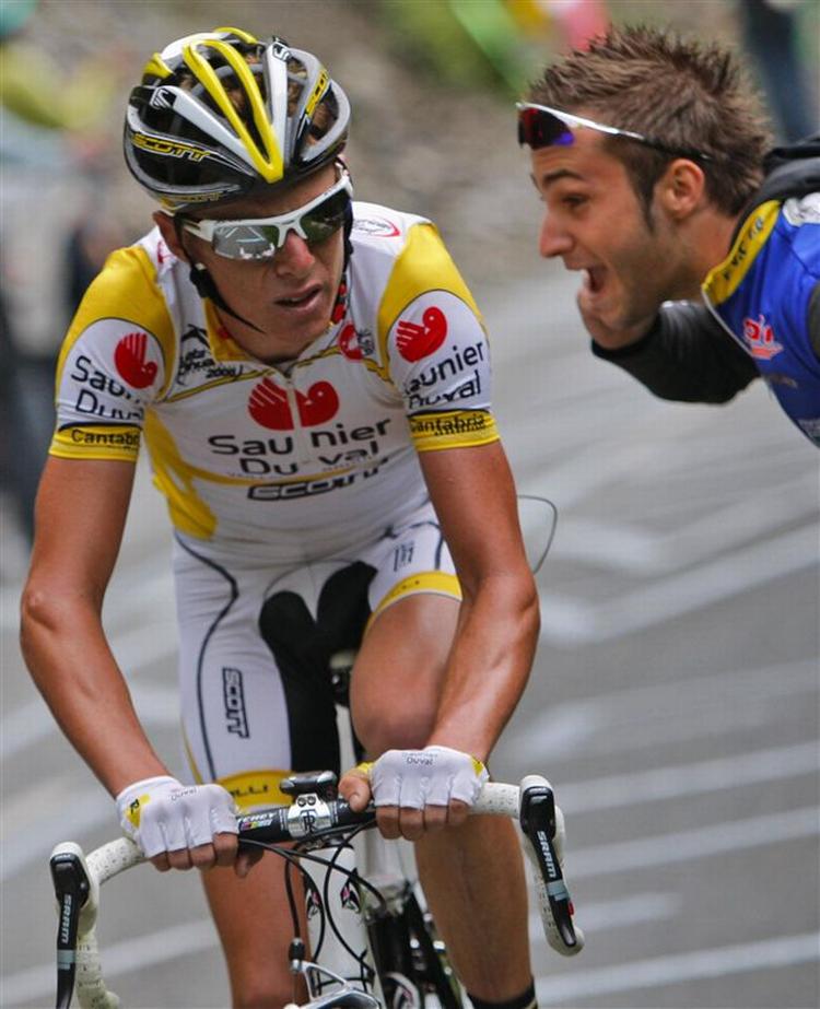 Riccardo Riccó var både i gult under årets Tour de France, inden han blev fældet for brug af epo. 