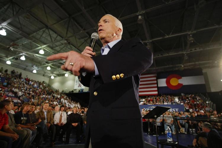 John McCain vil nu fokusere på især Ohio, Florida og Pennsylvania, skriver flere medier. 