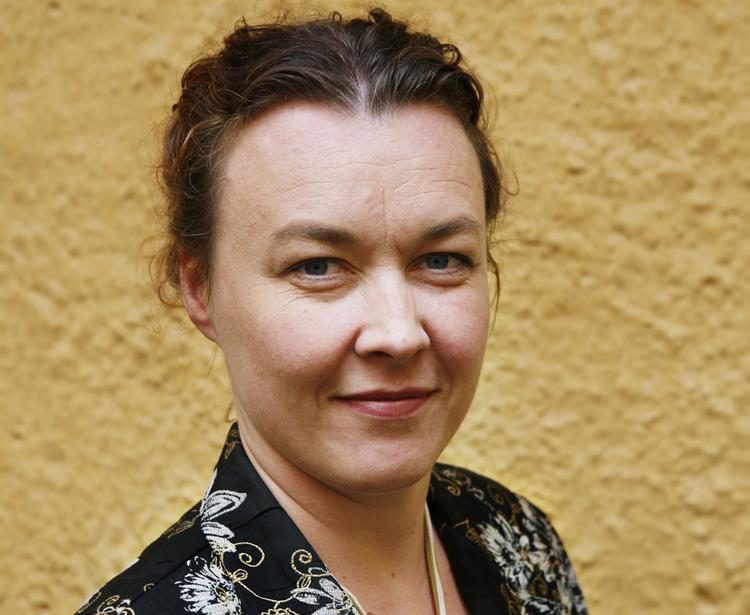 40-årige Johanna Korhonen.  Foto: Hanna Koikkalainen 