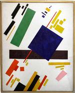'Suprematist Composition', 1916. Forventes at indbringe i omegnen af 324 millioner kroner. Foto: AP 