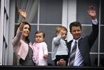Crown Princess Mary, Princess Isabella, Prince Christian and Crown Prince Frederik. 