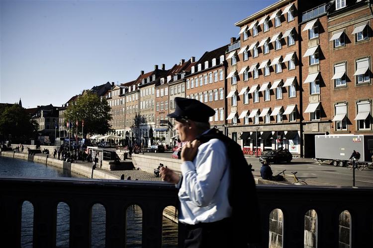 Området ved Gammel Strand i det indre København bliver en byggeplads, når metroen skal bygges. 