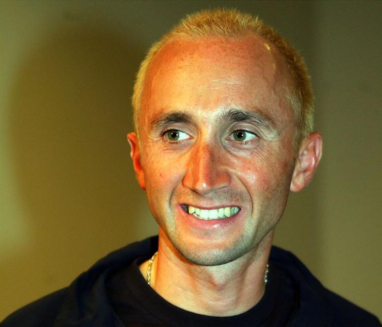Den 37-årige italienske olympiske sølvvinder Davide Rebellin, 