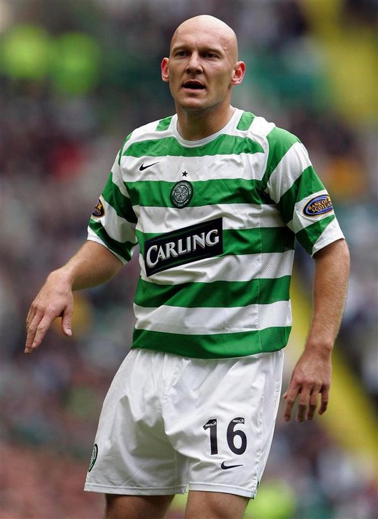 Thomas Gravesen blev mildest talt aldrig en succes i Celtic. Nu står han uden klub, og meget tyder på, at han har spillet sin sidste fodboldkamp på højt niveau. Arkivfoto. 