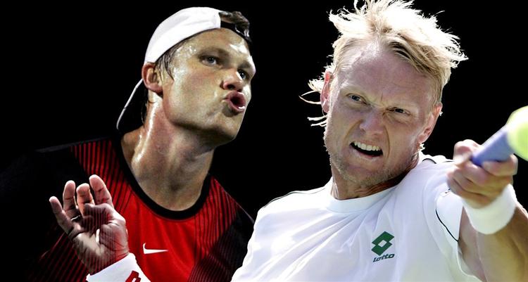 Kristian Pless og Kenneth Carlsen er gerådet i en gevaldig ordkrig. Billedmontage. Foto: AP 