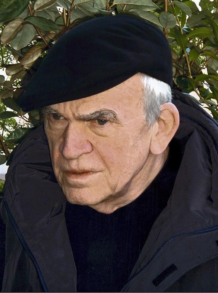 Milan Kundera afviser, at det var ham, der i 1950 angav en agent til det hemmelige politi. POLFOTO 