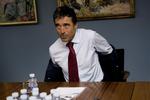 Pressebriefing med Anders Fogh Rasmussen på Marienborg