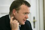 finance Minister Lars Løkke Rasmussen does an about turn on the Special Pension savings scheme. 