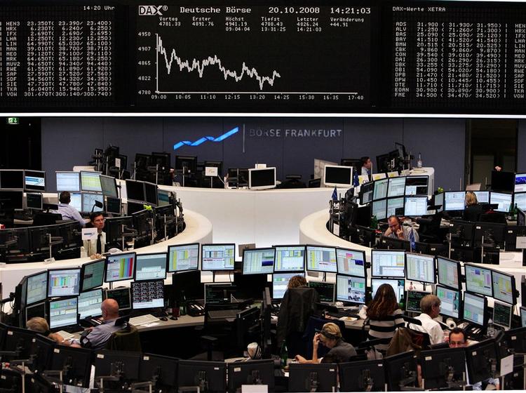 Yet another uncertain day in the markets (Archive photo). 