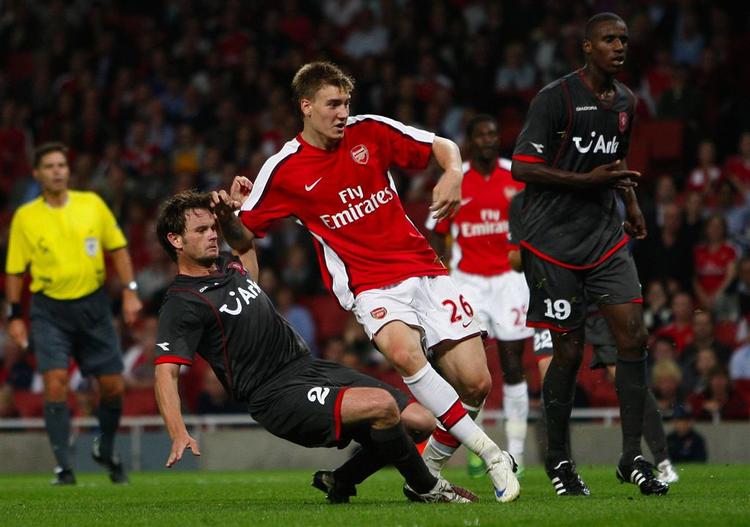 Nicklas Bendtner har scoret en enkelt gang i mesterligaen i denne sæson. Det var i kvalifikationen mod hollandske Twente. 