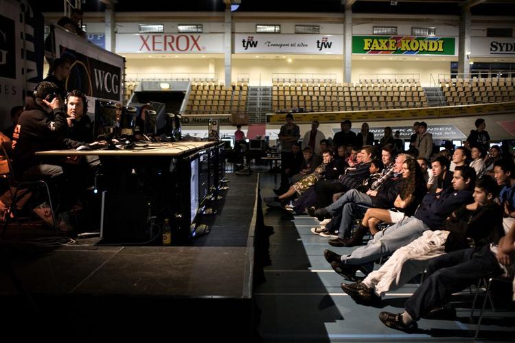 Der var mange tilskuere til dagens finale i Counter-strike ved SLAP-live. 