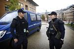 Retssagen har været omgærdet af voldsomme sikkerhedsforanstaltninger 