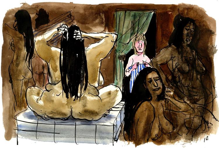Tegning: Mette Dreyer 