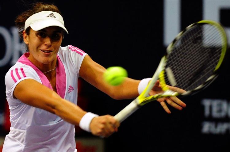 Anabel Medina Garrigues viser god form i øjeblikket. I sidste uge var hun i semifinalen i WTA-turneringen i Zürich, hvor hun dog tabte i to sæt til en italiener. 