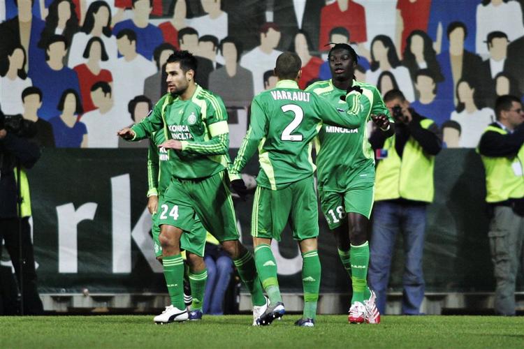 Det gik galt allerede efter to minutters spil, da Befetidi Gomis bragte Saint-Etienne foran 1-0. 