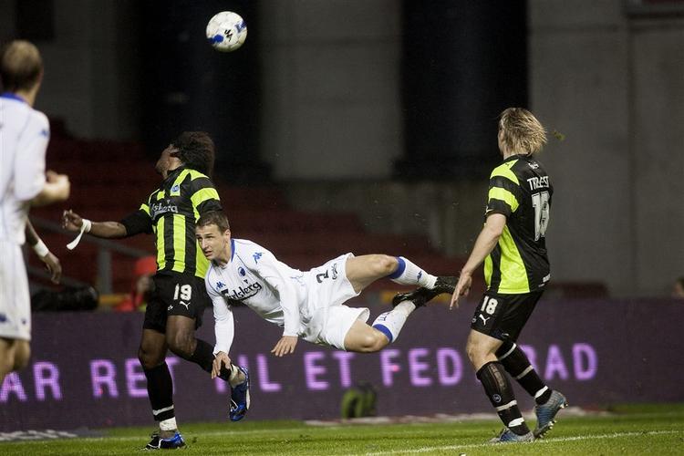 FCK var nærgående med et stribe hjørnespark i anden halvleg, men det forblev 0-0. 
