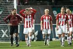 AaB'erne hang forståligt nok med hovedet efter søndagens 2-2-kamp mod Randers FC. 