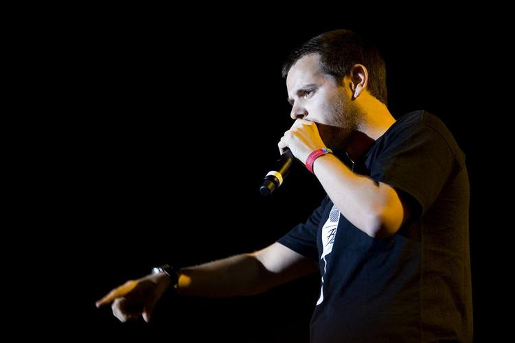 Mike Skinner of The Streets. 