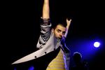 Her arkivfoto af Mike Skinner fra The Streets fra en koncert i Vega. 