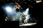De hårde rockdrenge i AC/DC vil have fansene til at se video i regneark. Pr-foto: Sony BMG 