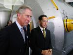 Storbritanniens Prins Charles er i disse dage på besøg i Japan, hvor han blandt andet har besøgt det japanske rumfartsmuseum. 