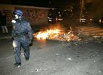 Politiet har anholdt fire personer i forbindelse med aktionen på Christiania. 
