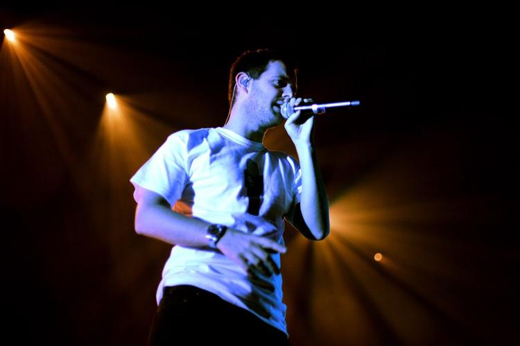 Mike Skinner i KB-Hallen. 