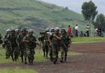 Uruguayske FN-styrker i Den Demokratiske Republik Congo. Congos præsident Kabila beder om yderligere tropper sendt til landet for at genoprette roen. 
