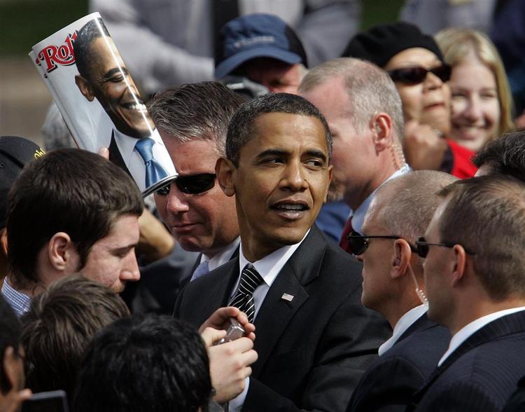 Barack Obama er i centrum i den amerikanske tv-verden i aften. 