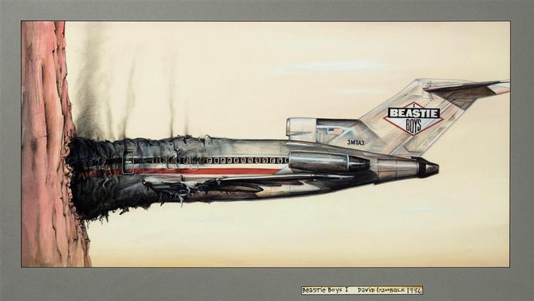 Original plakat fra Beastie Boys' 1986 album 'License to Ill' bliver også solgt på auktionen 