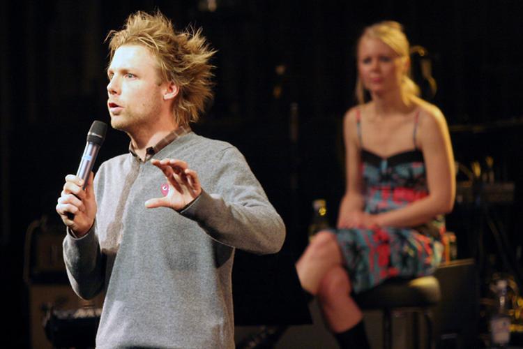 Mikael Wulff er konferencier på Nørrebro Teater på lørdag. 