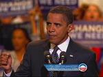 Barack Obamas halve time lange tv-reklame har kostet cirka 23 millioner kroner at lave. 